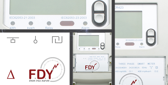 מונה חד פאזי דגם דלתא